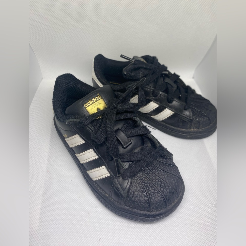 adidas Kids Black and White Sneakers